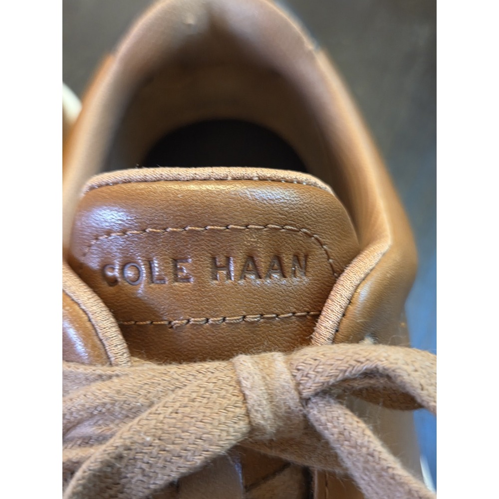 Cole Haan Men's Grand Crosscourt Traveler Sneakers C36657 British Tan Size 7.5M - Picture 10 of 11